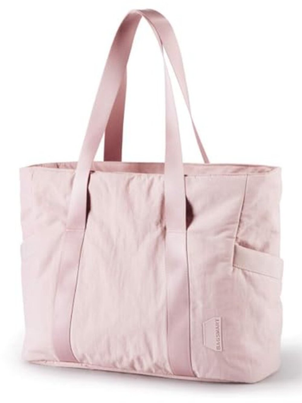 Lightweight Quilted Nylon Tote Bag with Yoga Mat Strap